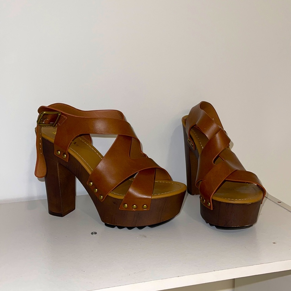Brown sandals